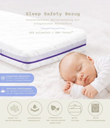 Baby mattress for 4 in 1 convertible crib - Nani Berlin x Träumeland