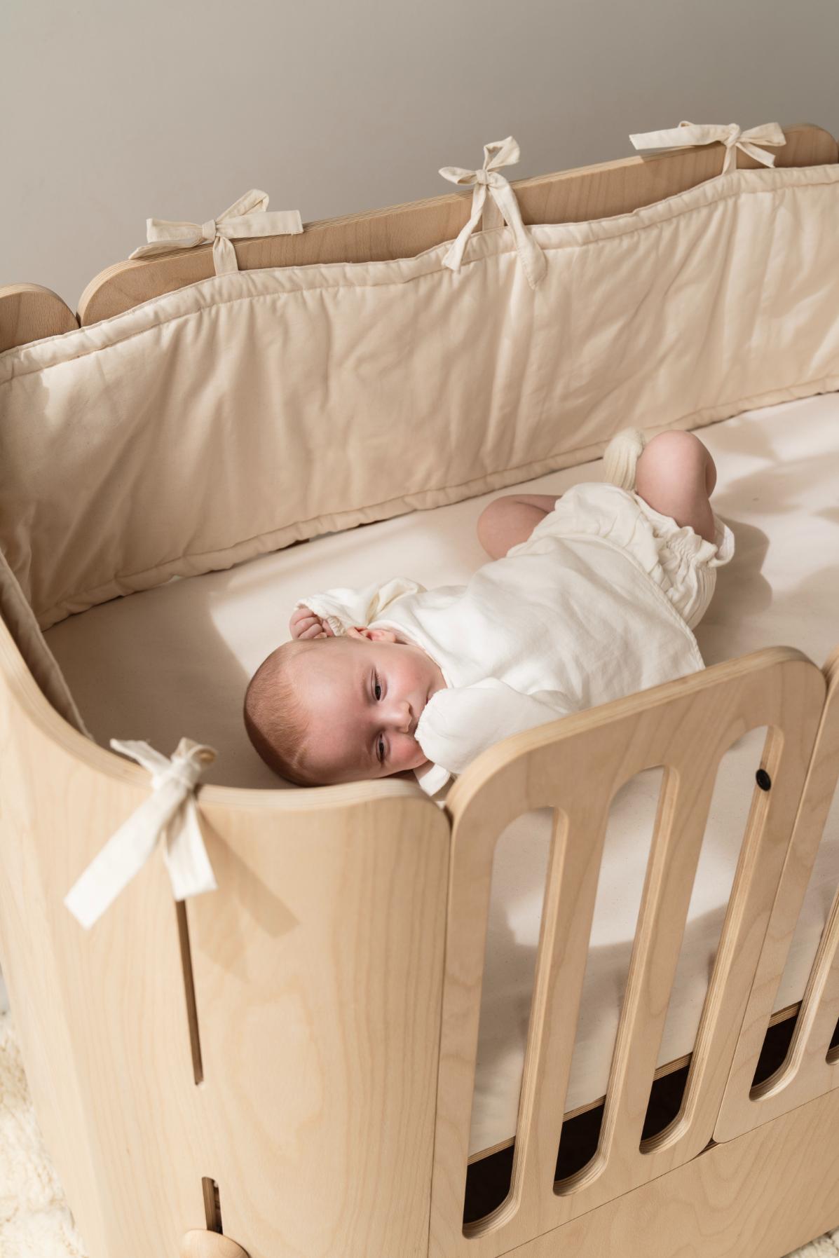 The 4-in-1 Convertible Crib that grows with your child