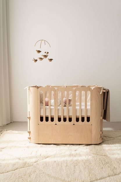 The 4-in-1 Convertible Crib that grows with your child
